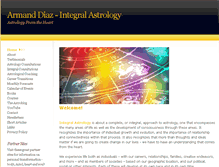 Tablet Screenshot of integralastrology.net